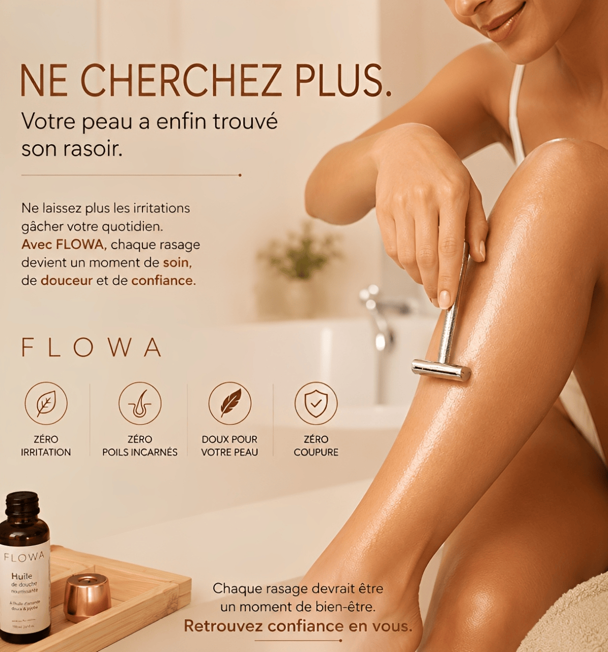 Rasoir Flowa 30°