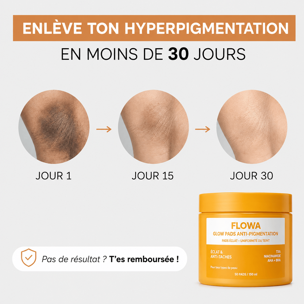 Glow Pads anti pigmentation