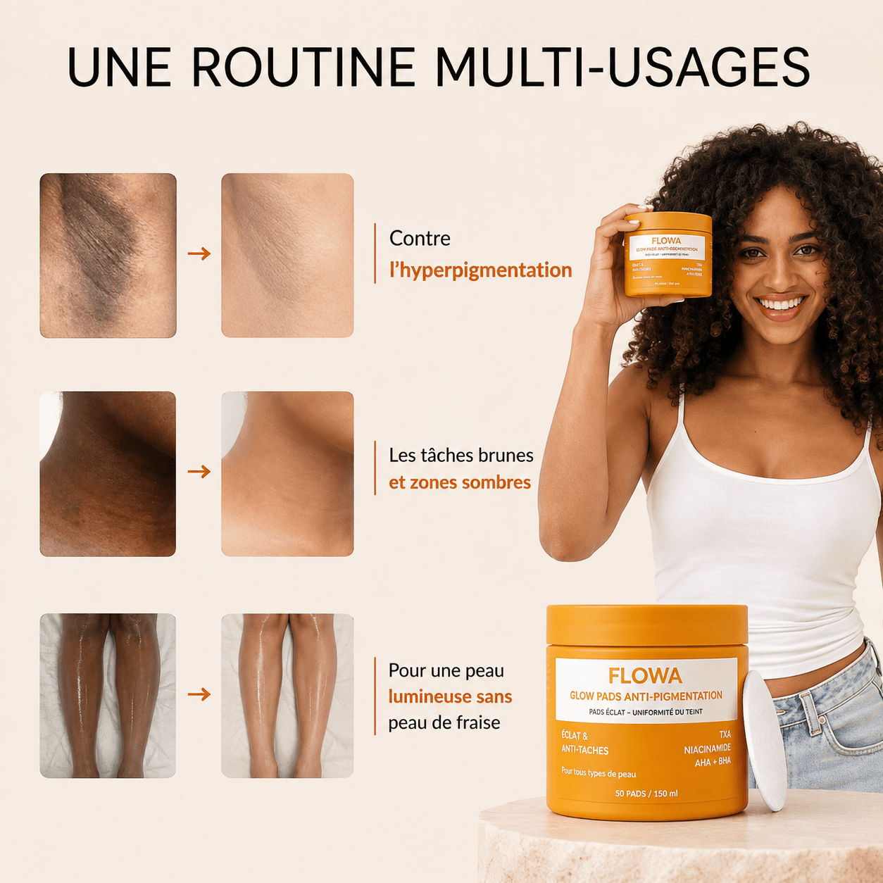 Glow Pads anti pigmentation