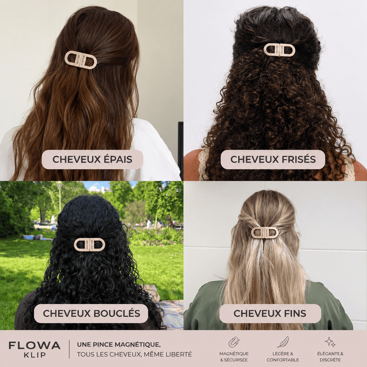FLOWA Klip Magnétique,