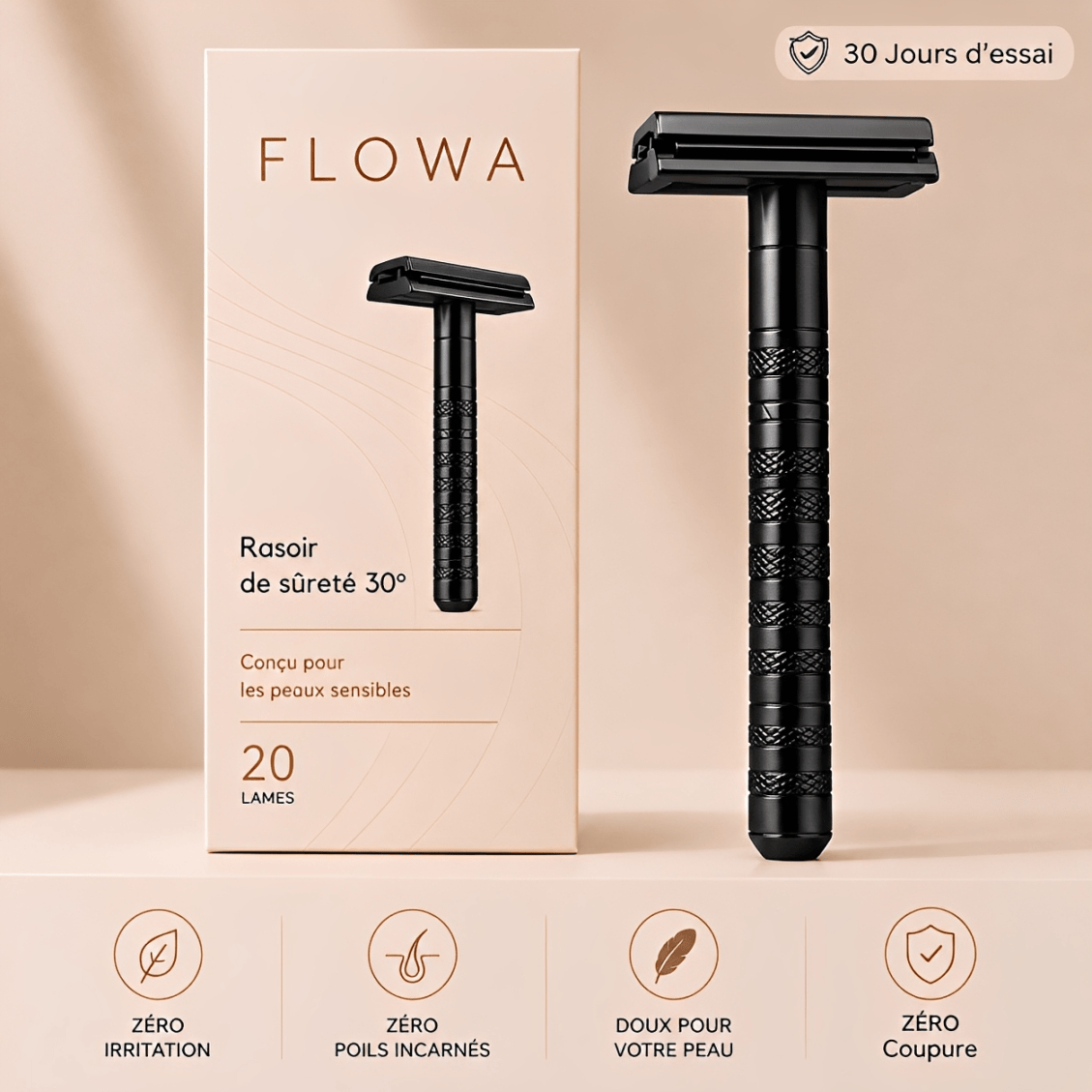 Rasoir Flowa 30°